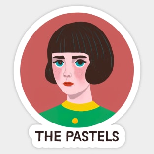 The Pastels •• Original Fan Tribute Design Sticker